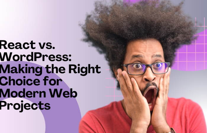WEB Z BLOGS CREATIVES (6) React vs. WordPress: Making the Right Choice for Modern Web Projects